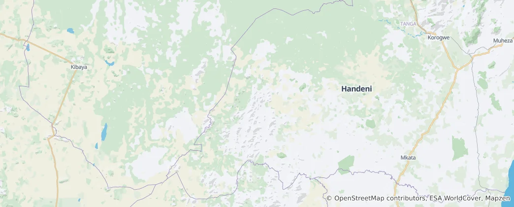 Map of Kilindi District