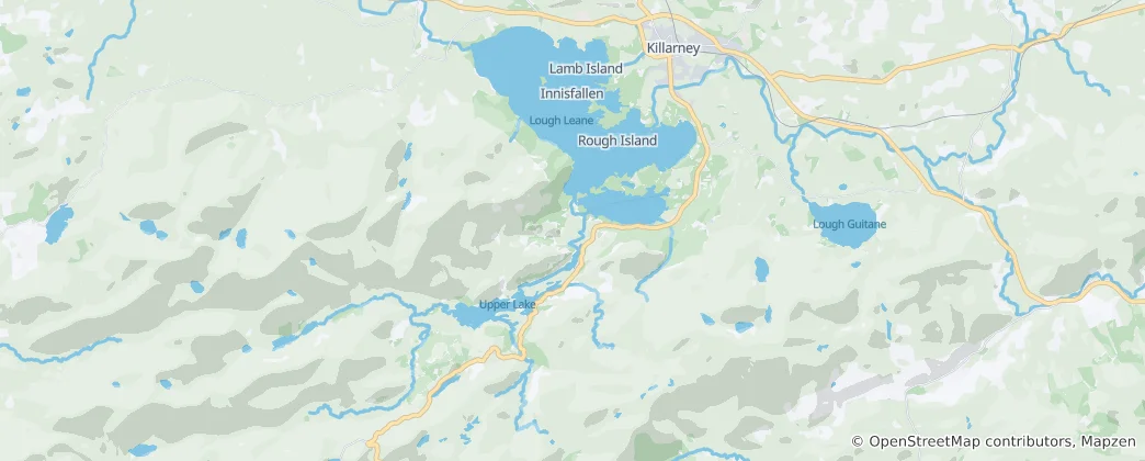Karte von Killarney-Nationalpark