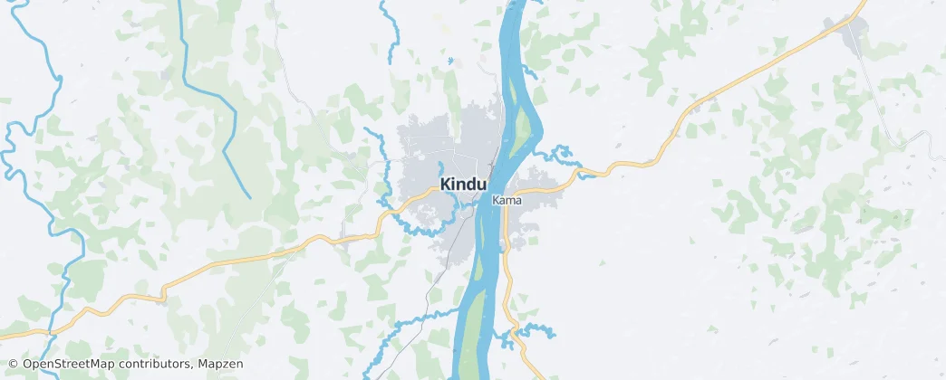 Kindu – Mapa