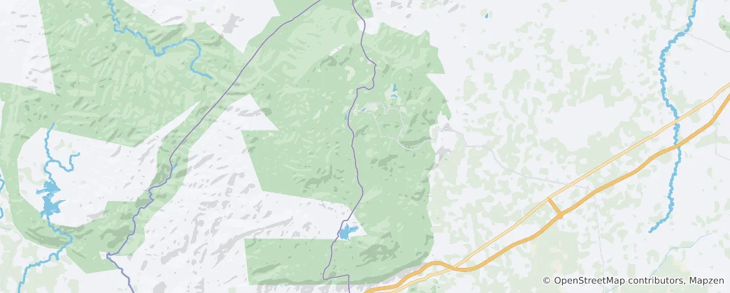 Mappa di Parco nazionale di Kirirom