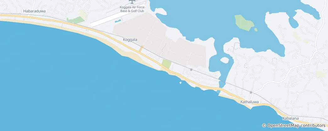 Mapa Koggala