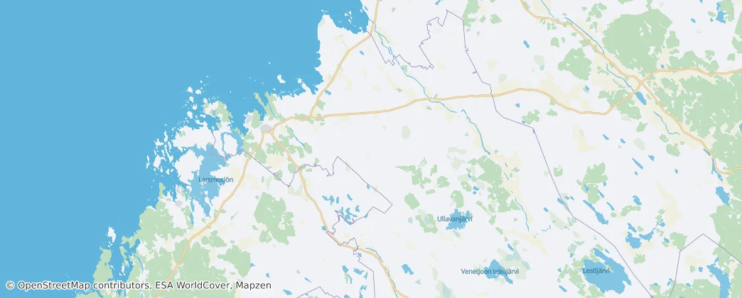 Kokkola — Mapa