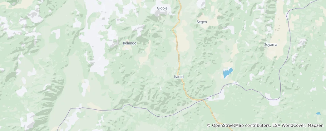 Mapa Konso