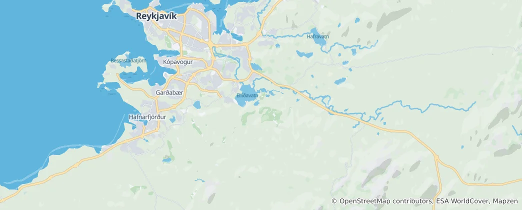 Mapa Kópavogur