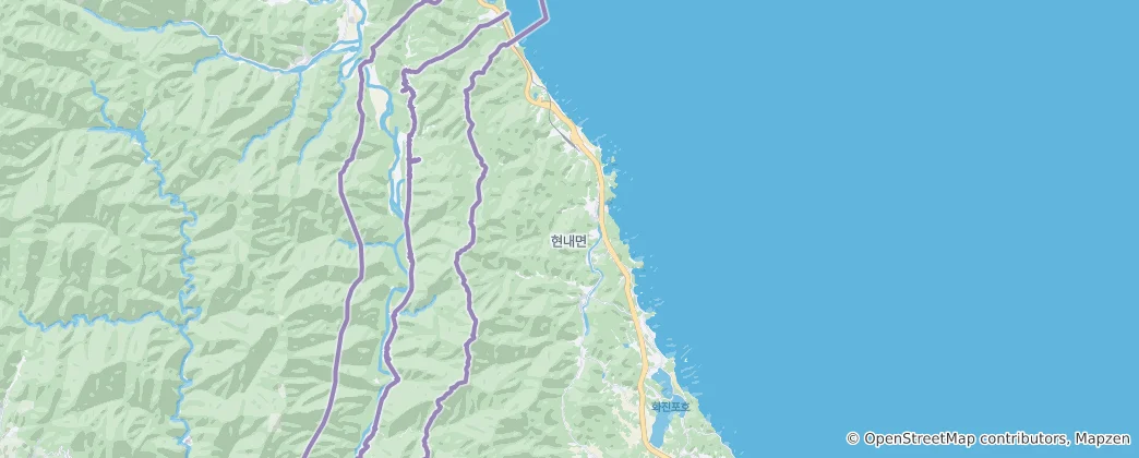 Mapa Hyeonnae-myeon