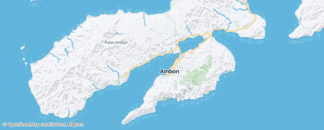 Kota Ambon — Mapa