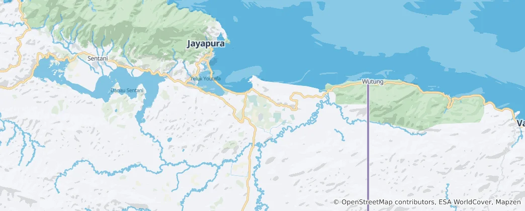 Mapa De Kota Jayapura