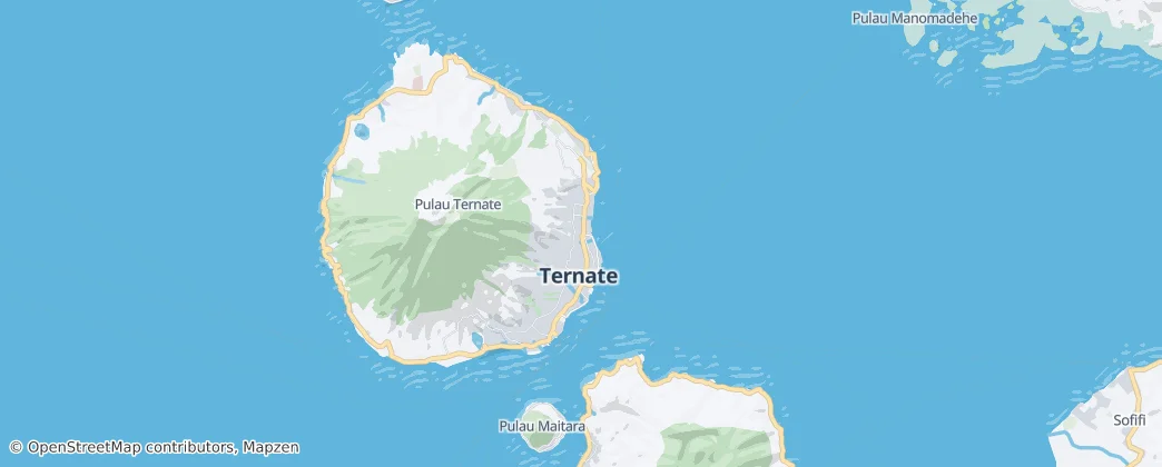 Kota Ternate — Mapa