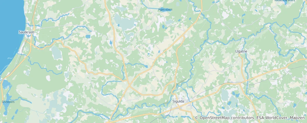 Mapa Krimuldas pag.