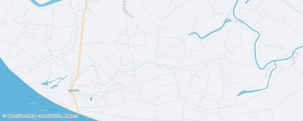 Kuakata National Park — Map