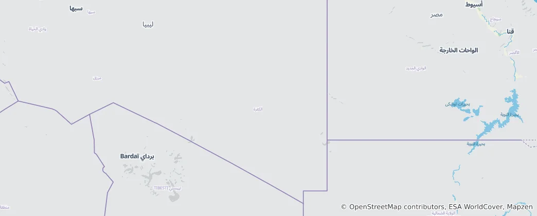 Map of Kufra