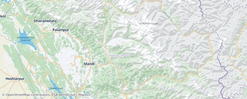 Kullu — Térkép