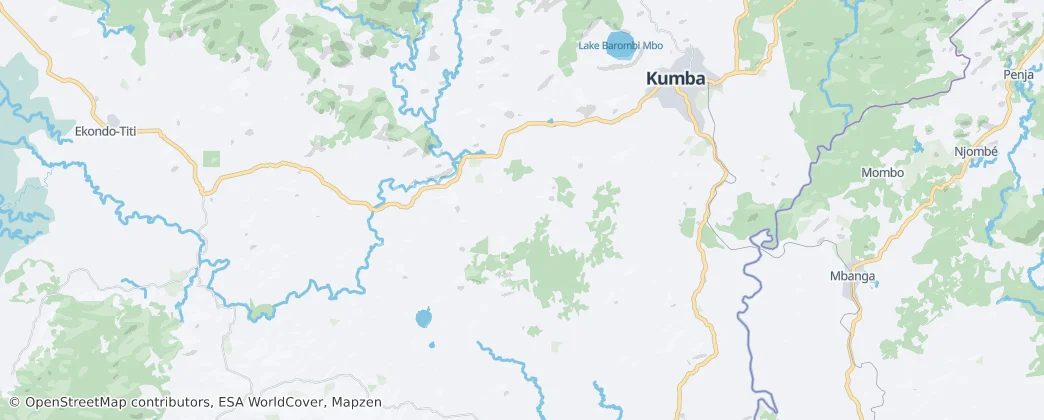 Kumba – Mapa