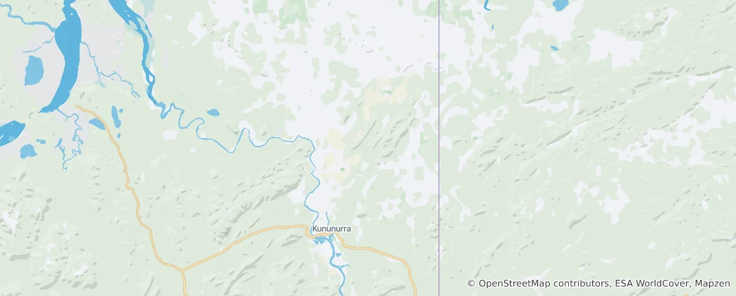 Térkép: Kununurra