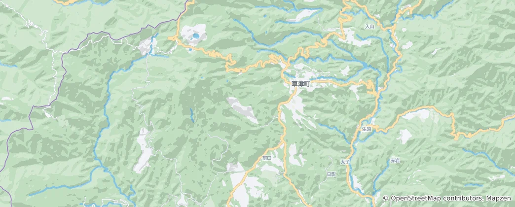 Carte de Kusatsu