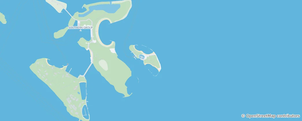 Karte von Kusu Island