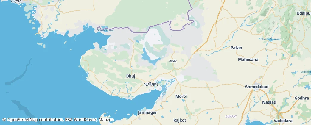 Kutch — Térkép