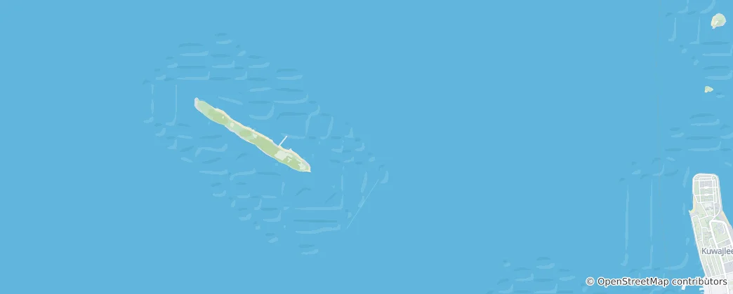 Map of Kwajalein