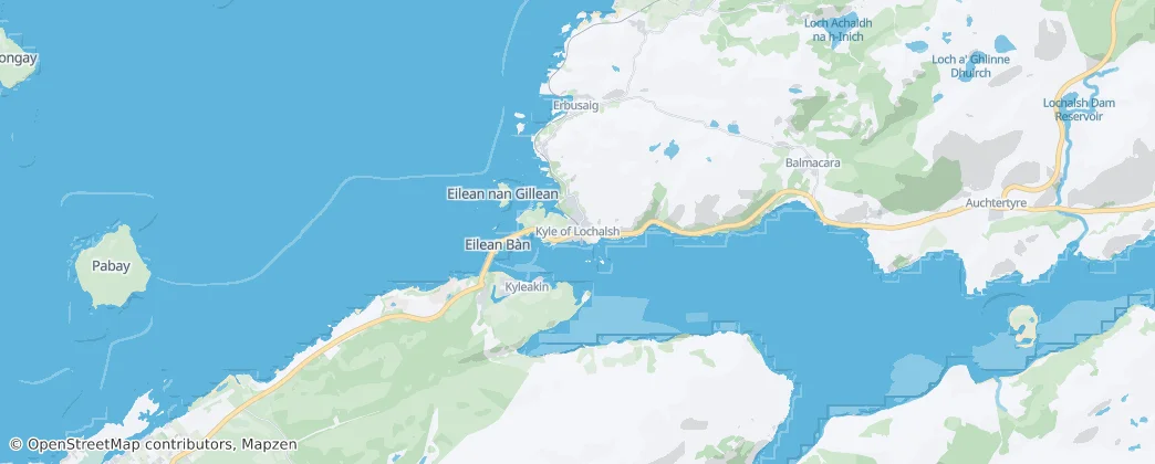 Kyle of Lochalsh — Mapa