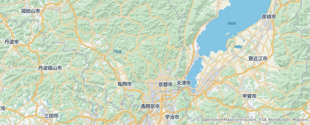 Carte de Kyoto