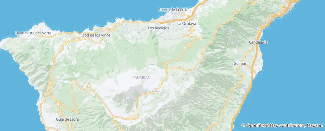 Map of La Orotava