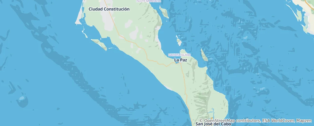 Map of La Paz Municipality