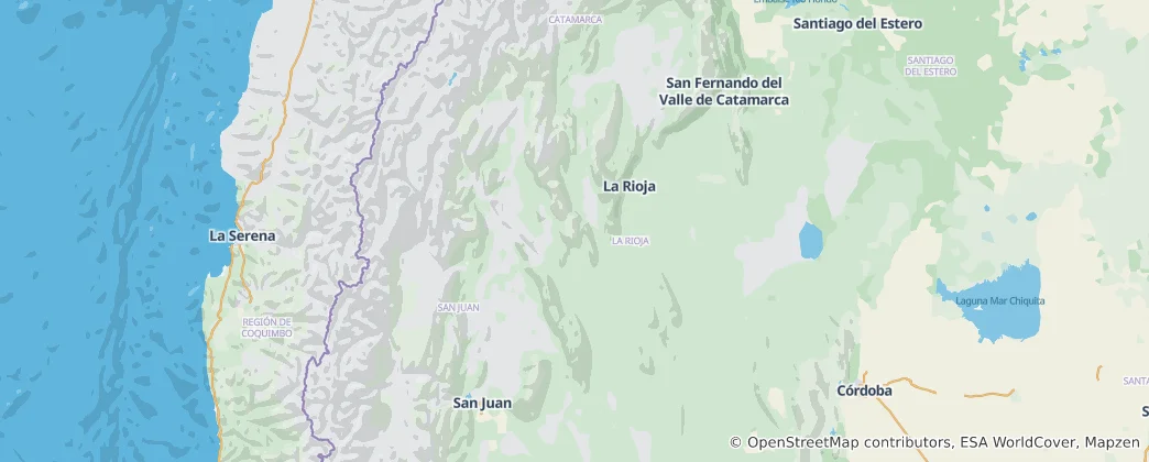 Mapa La Rioja