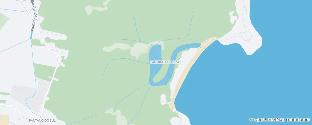 Mapa Lagoinha do Leste