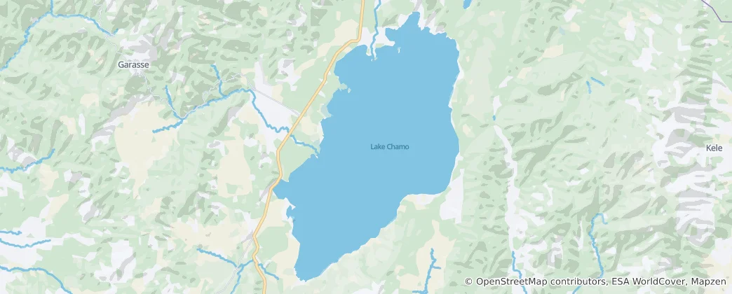 Lake Chamo Haritası