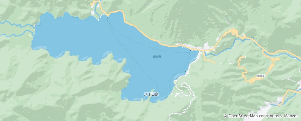 Карта Lake Chūzenji