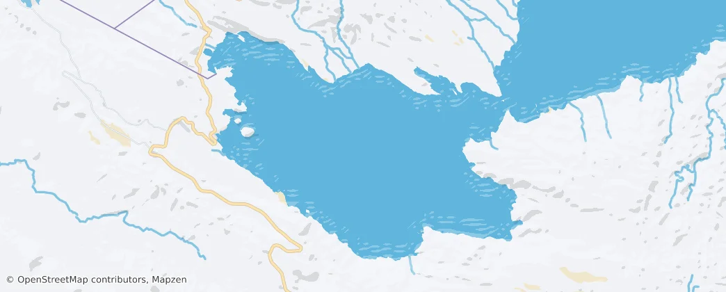 Lake Ghoubet — Map