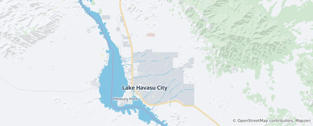Mapa Lake Havasu City