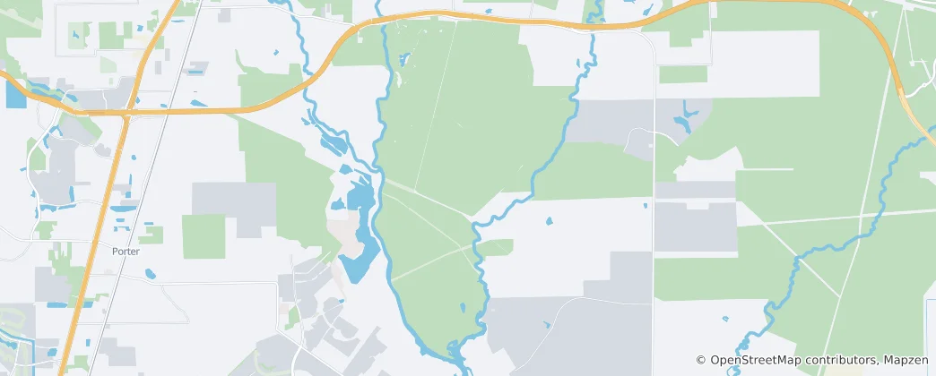Mappa di Parco Selvaggio del Lago Houston
