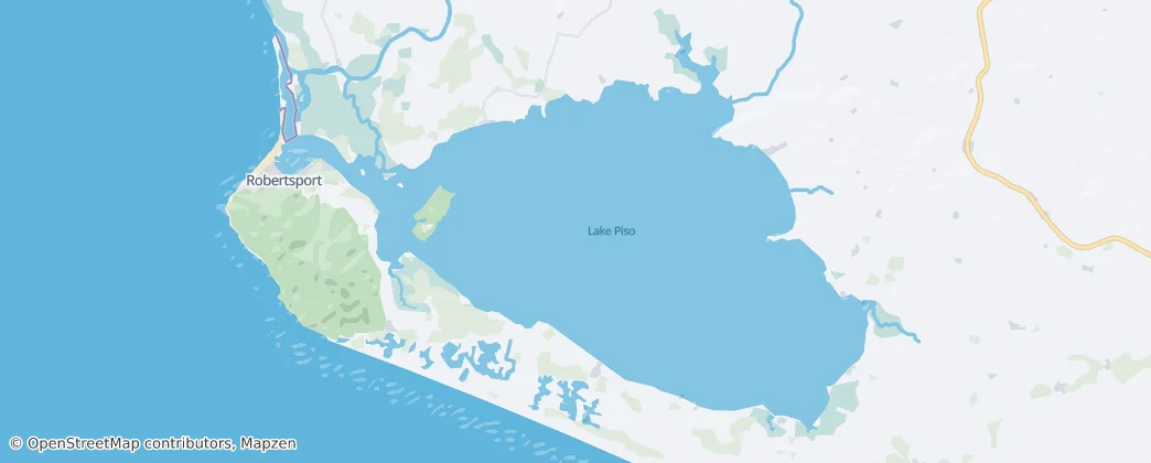 Lake Piso — Map