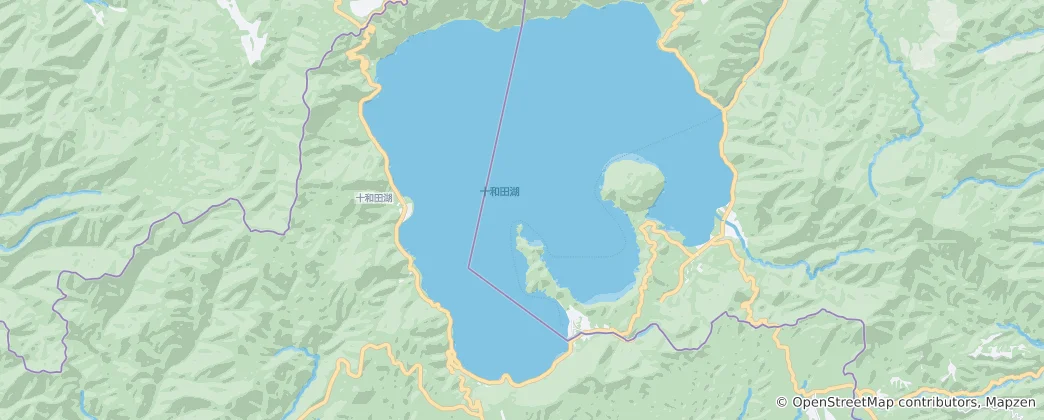 Lake Towada 지도