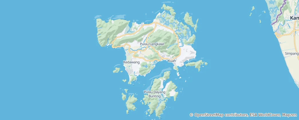 Mapa Langkawi