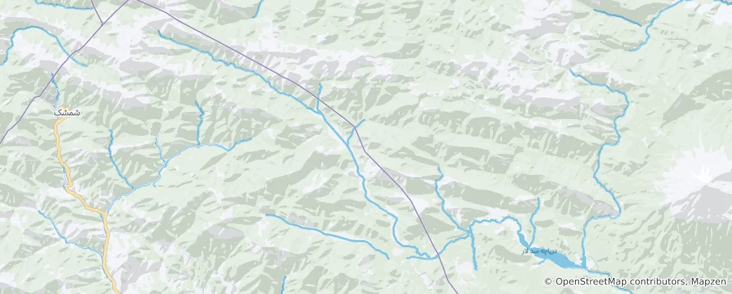 Mapa Lar National Park