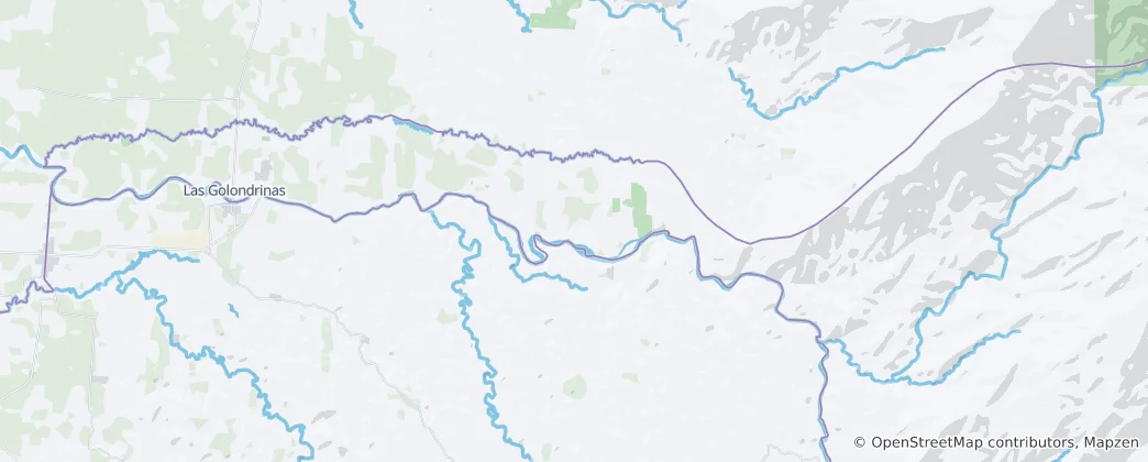 Mapa Las Golondrinas