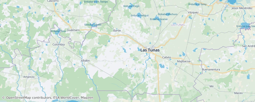 Victoria de Las Tunas — Mappa