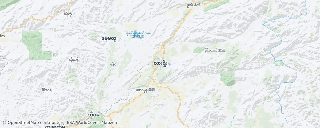 Lashio Township — Map