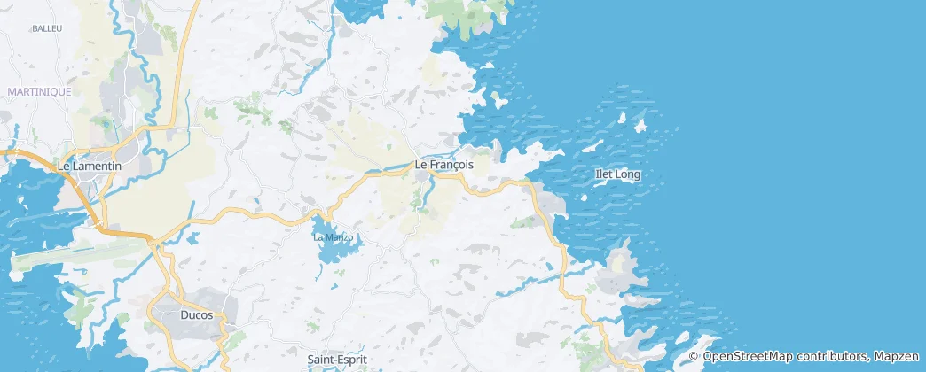 Map of Le François