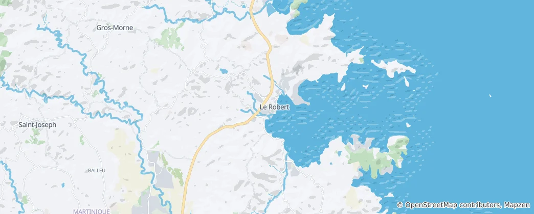 Map of Le Robert