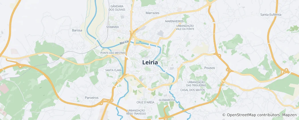 Leiria Haritası