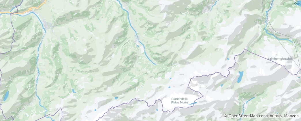 Map of Lenk