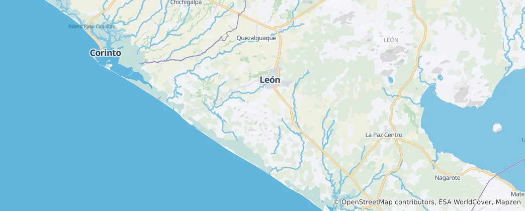 Map of León