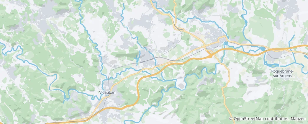 Mapa Les Arcs