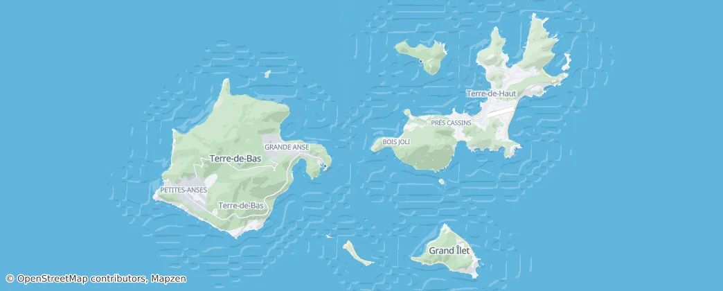 Ilhas dos Santos — Mapa