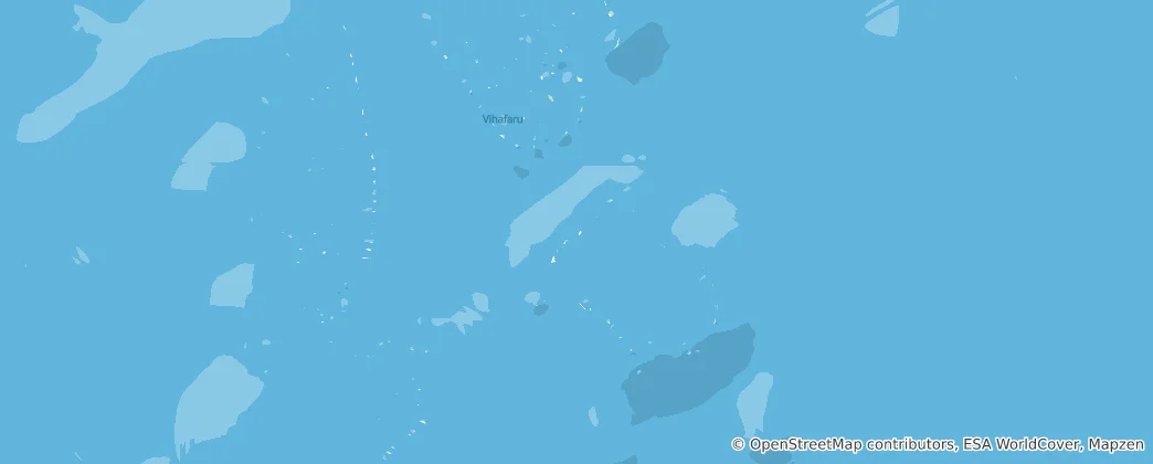 Map of Lhaviyani Atoll
