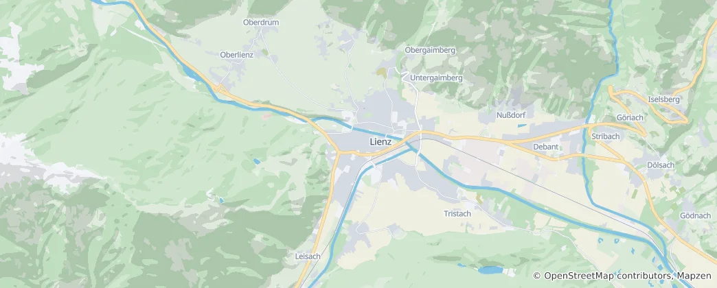 Karte von Lienz