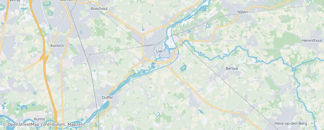 Lier — Map